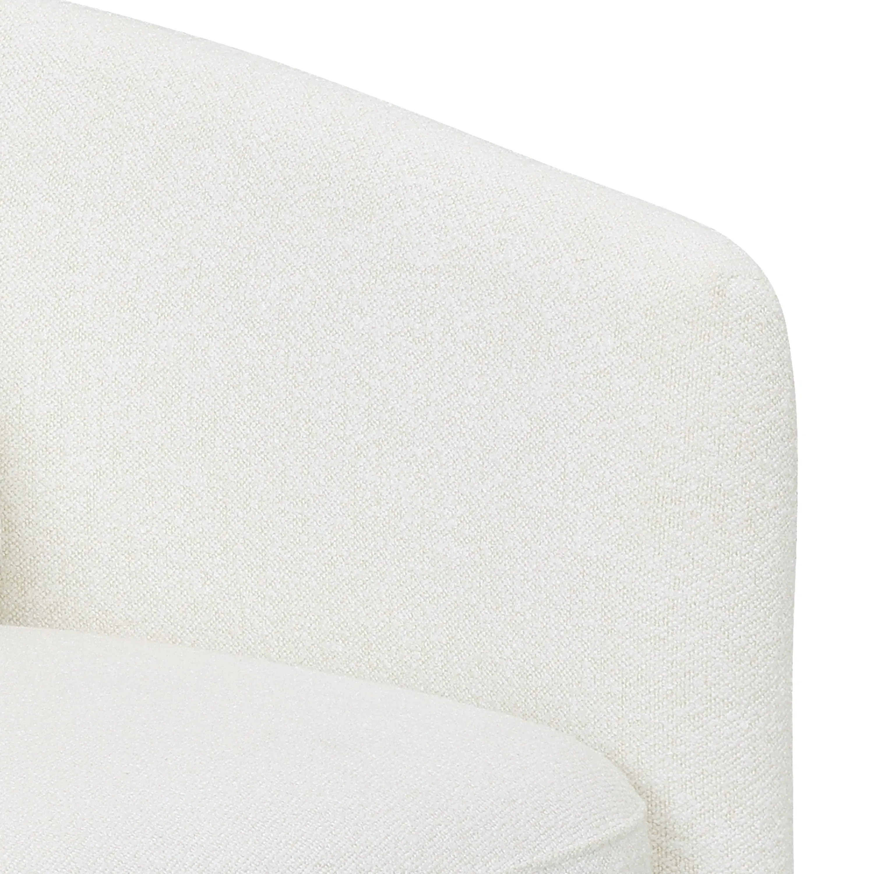Beautiful Drew Accent Chair by Drew Barrymore, Cream Boucle image 9