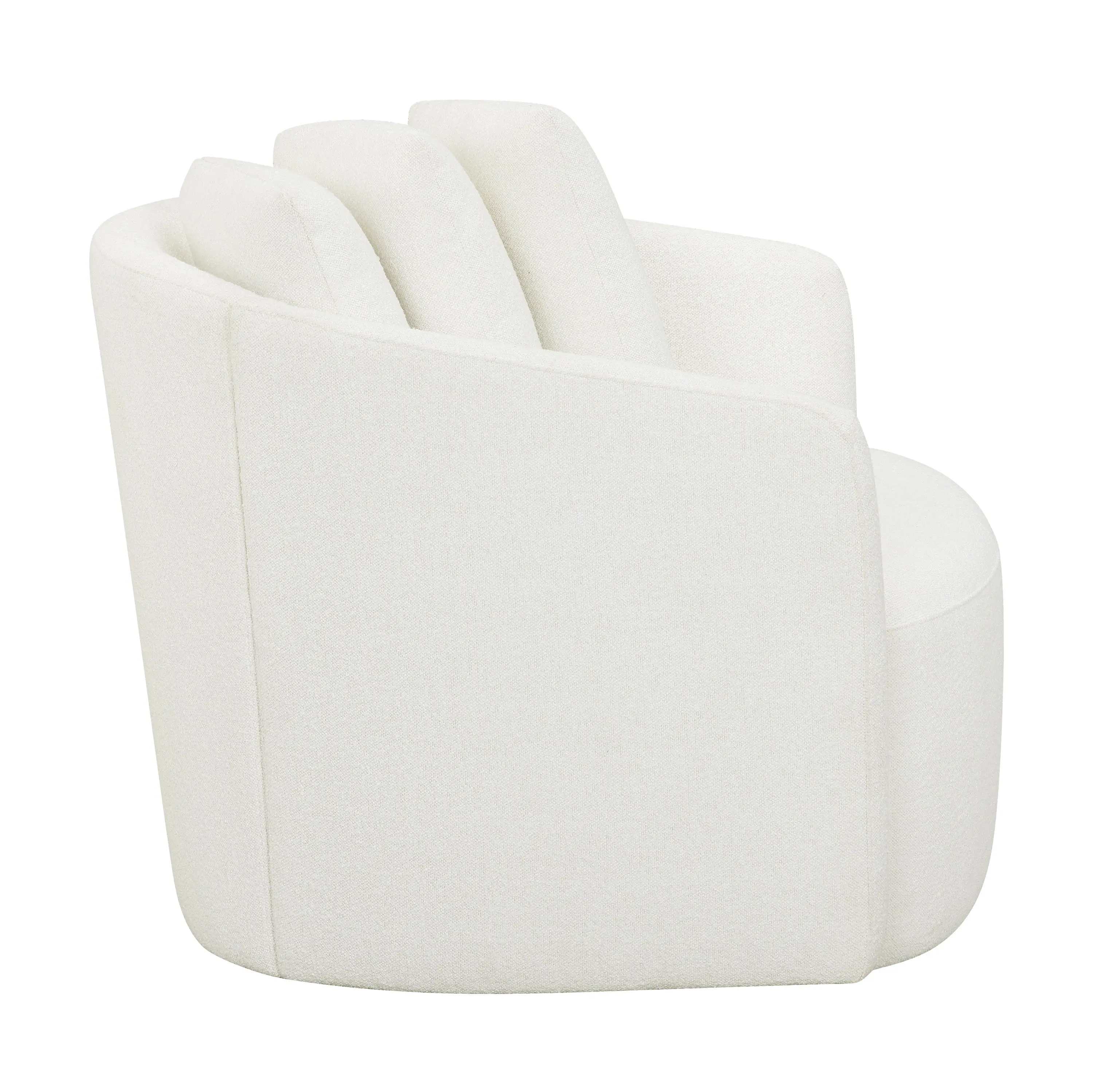 Beautiful Drew Accent Chair by Drew Barrymore, Cream Boucle image 11