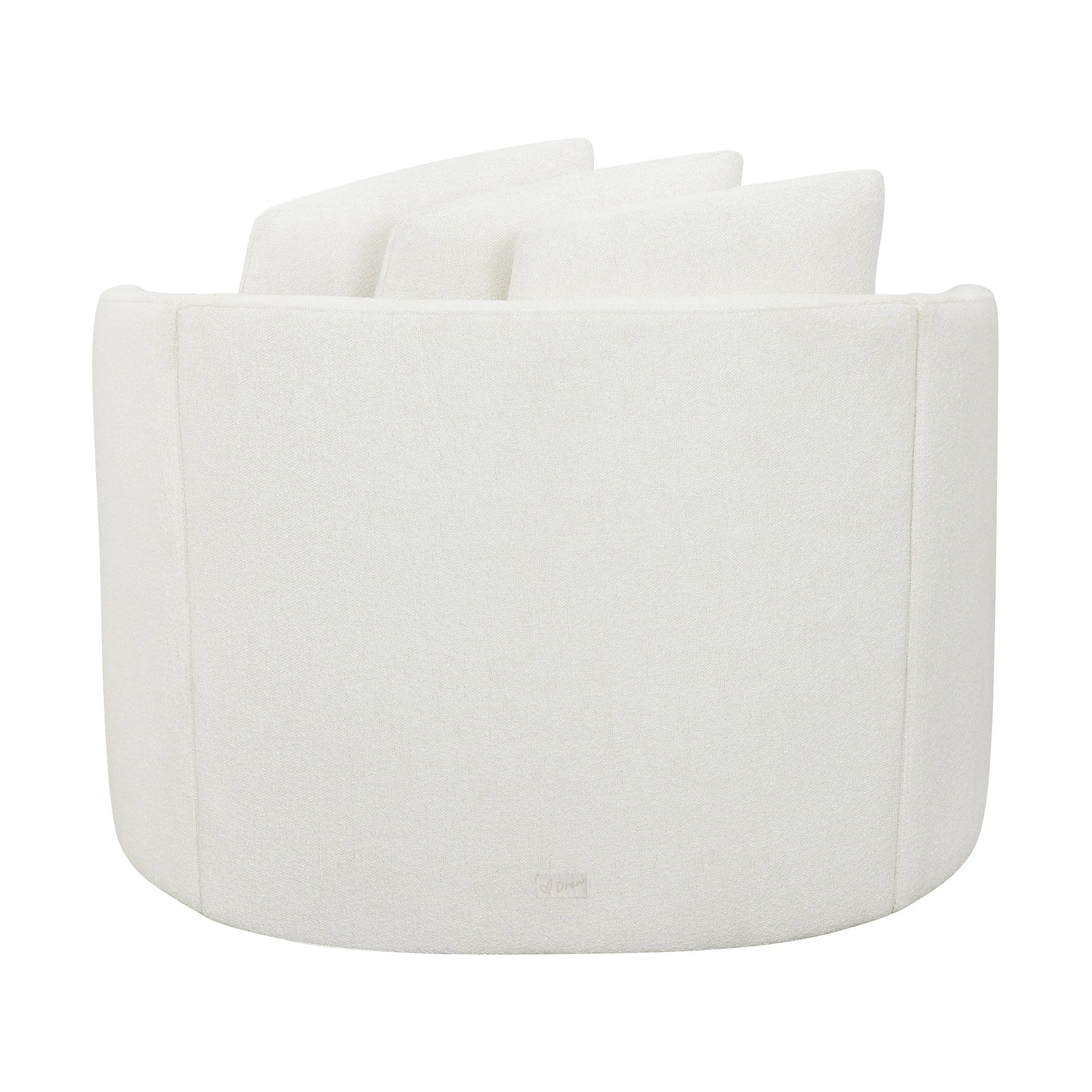 Beautiful Drew Accent Chair by Drew Barrymore, Cream Boucle image 12
