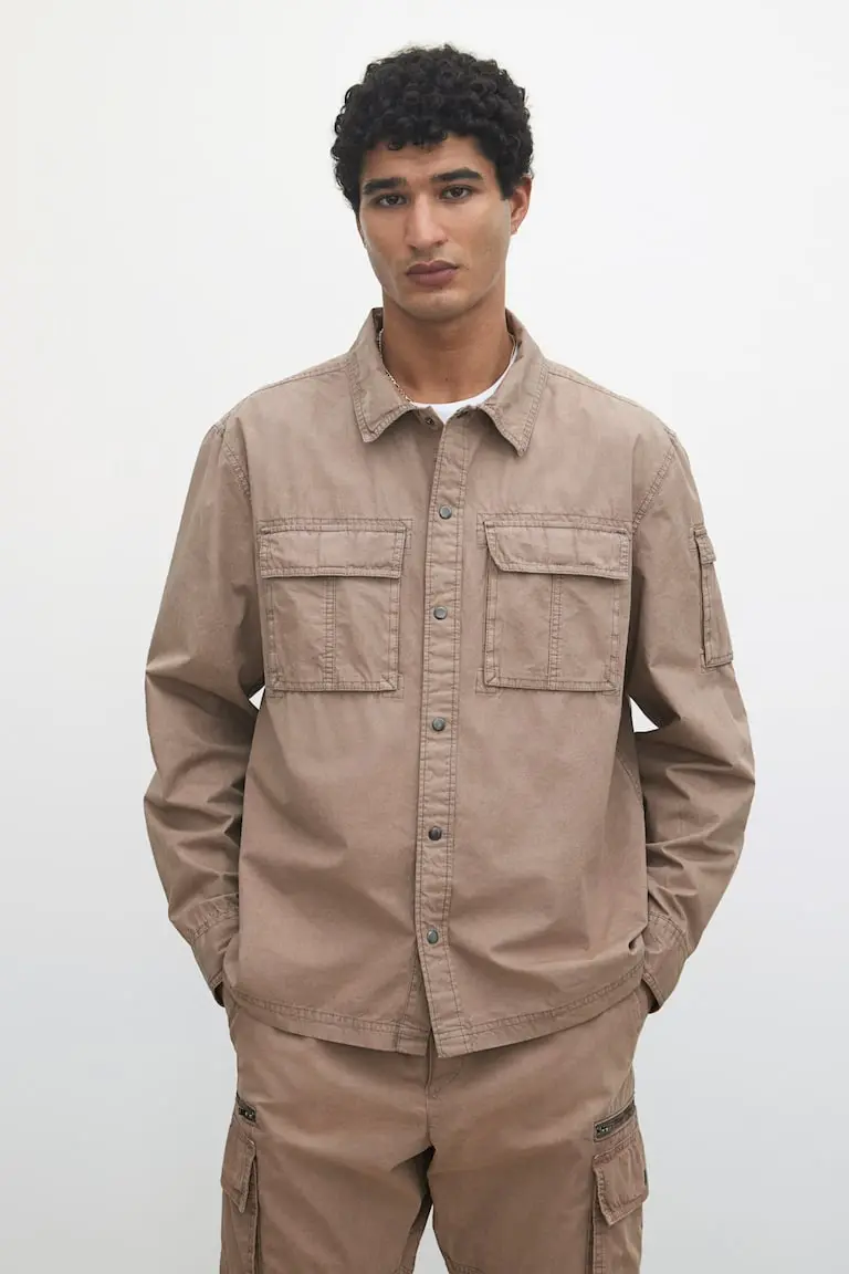 Regular-Fit Utility Overshirt image 2