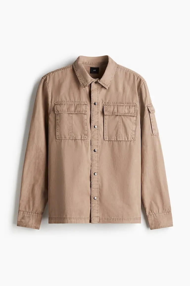 Regular-Fit Utility Overshirt image 5
