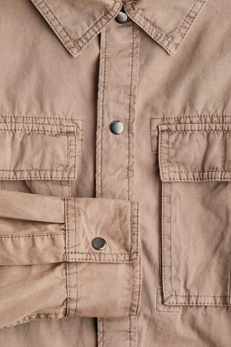 Regular-Fit Utility Overshirt image 7
