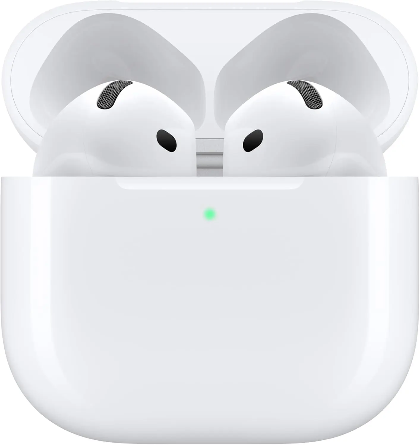 Apple AirPods 4 Wireless Earbuds, Bluetooth Headphones, with Active Noise Cancellation, Adaptive Audio, Transparency Mode, Personalized Spatial Audio, USB-C Charging Case, Wireless Charging, H2 Chip image 2