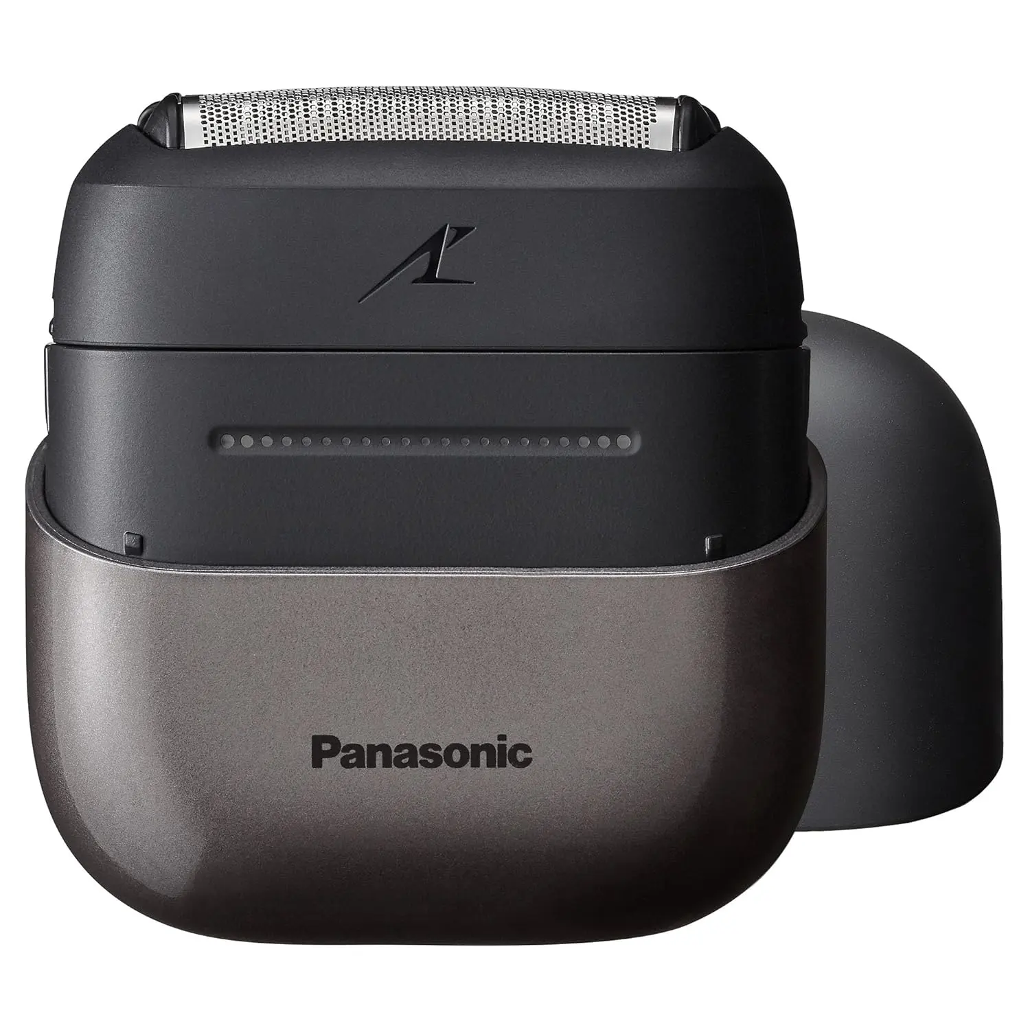 Panasonic Swipe Right Travel Shaver for Men, Portable Electric Razor with USB-C Charging, 3-Blade Cutting System and Beard Sensor Technology, Wet/Dry Use - ES-CM3A-K image 1