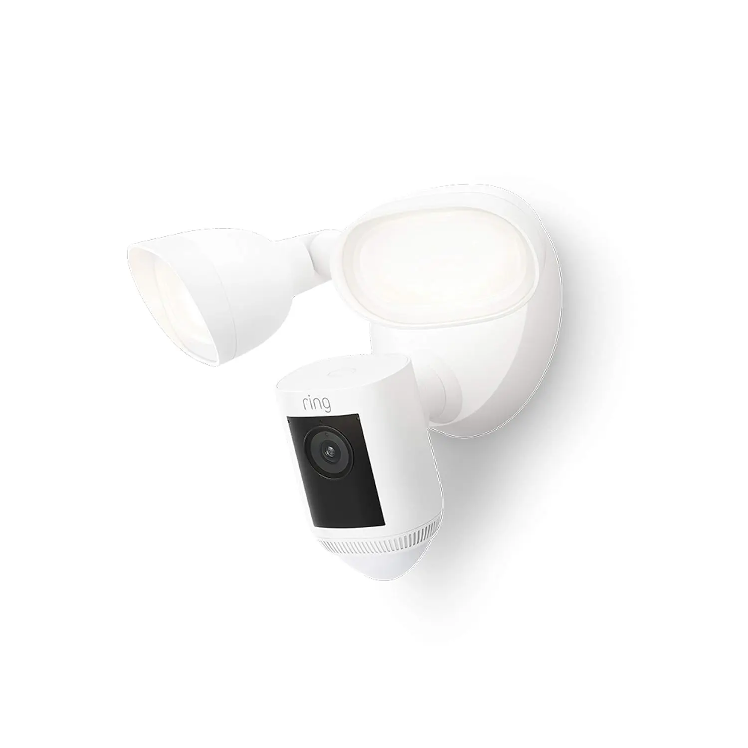 Ring Floodlight Cam Wired Pro with Bird’s Eye View and 3D Motion Detection, White image 2