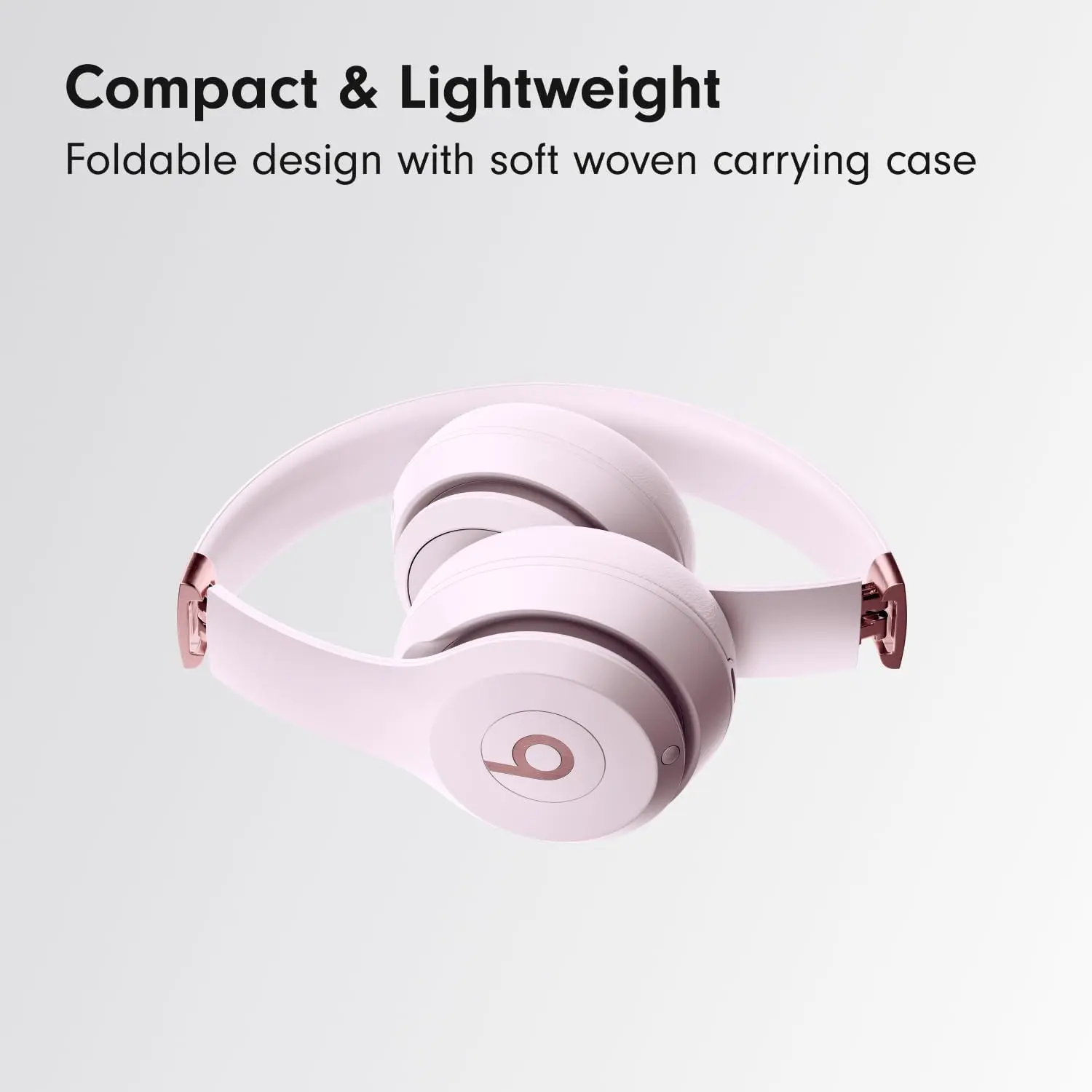Beats Solo 4 - Wireless Bluetooth On-Ear Headphones, Apple & Android Compatible, Up to 50 Hours of Battery Life - Matte Black image 5