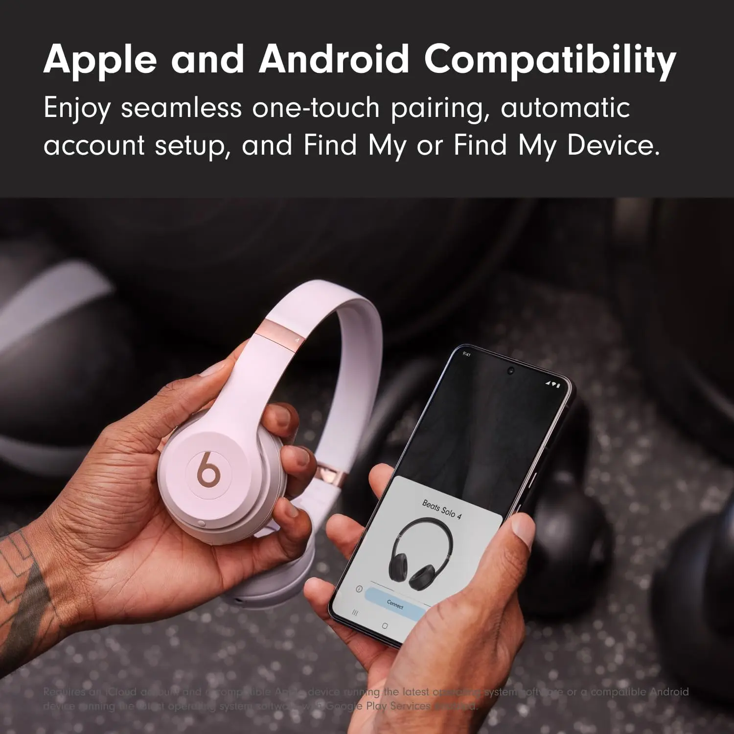 Beats Solo 4 - Wireless Bluetooth On-Ear Headphones, Apple & Android Compatible, Up to 50 Hours of Battery Life - Matte Black image 7