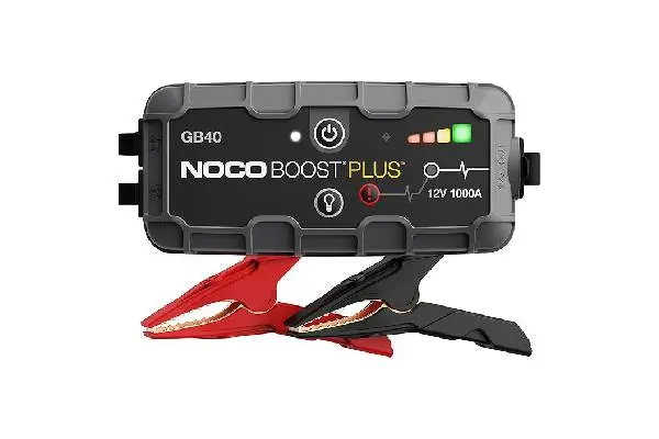 NOCO Boost GB40: 1000A UltraSafe Jump Starter – 12V Lithium Battery Booster Pack, Portable Jump Box, Power Bank & Jumper Cables - for 6.0L Gas and 3.0L Diesel Engines image