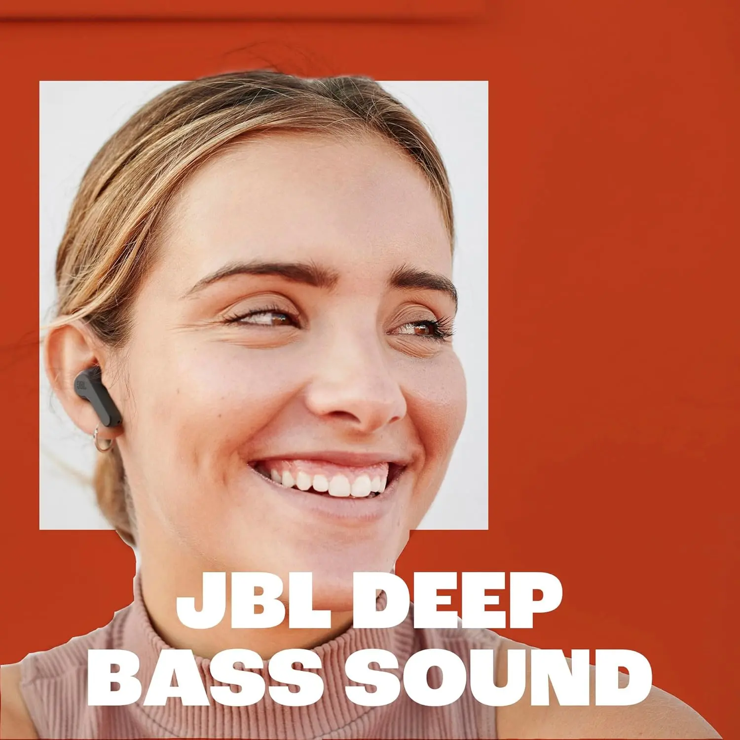 JBL Vibe Beam - True Wireless JBL Deep Bass Sound Earbuds, Bluetooth 5.2, Water & Dust Resistant, Hands-free call with VoiceAware, Up to 32 hours of battery life (Black) image 5