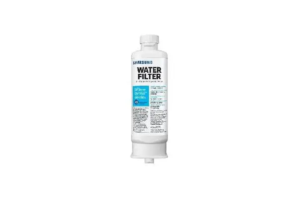 SAMSUNG Genuine Filter for Refrigerator Water and Ice, Carbon Block Filtration, Reduces 99% of Harmful Contaminants for Clean, Clear Drinking Water, 6-Month Life, HAF-QIN/EXP, 1 Pack image