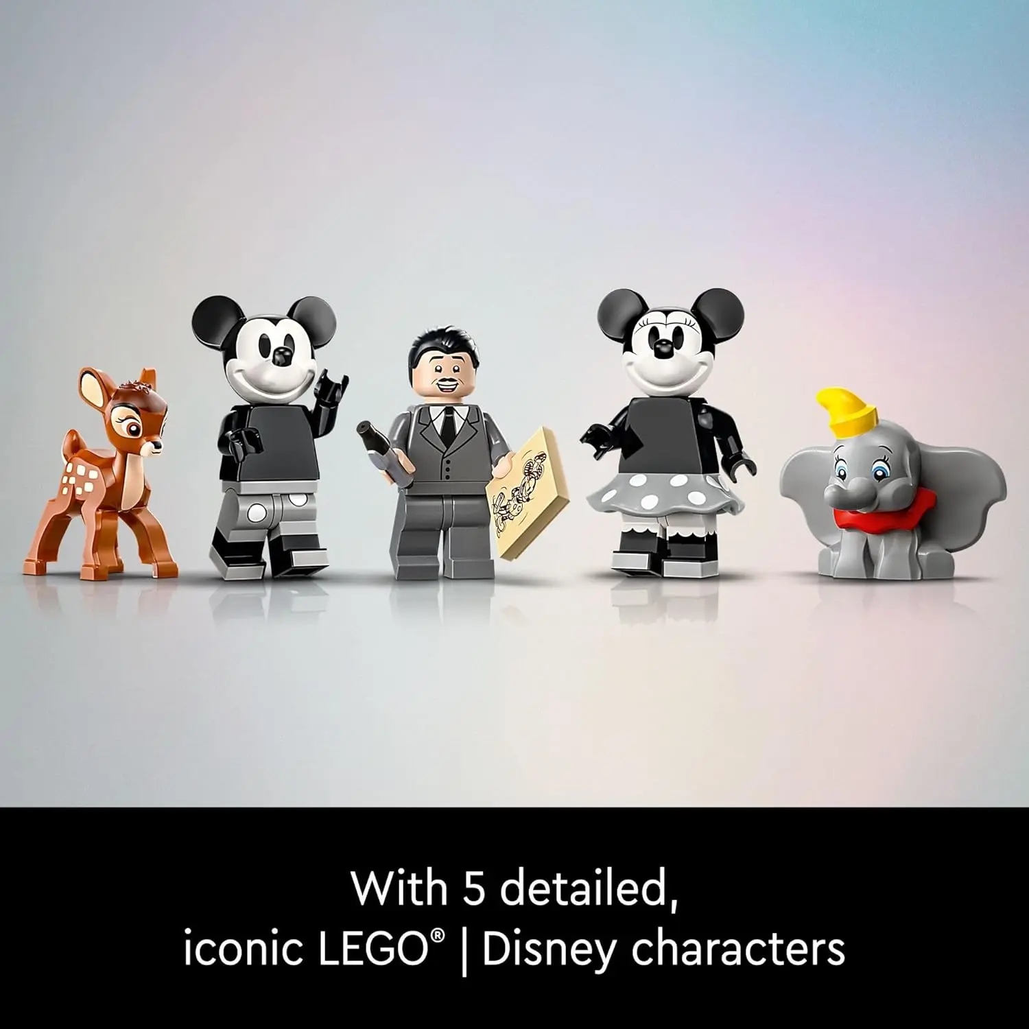 LEGO Disney Walt Disney Tribute Camera Building Set - Bedroom or Office Decor for Men & Women, Ages 18+ - Collectible Craft Model Kit - Gift Idea for Fans - 43230 image 5