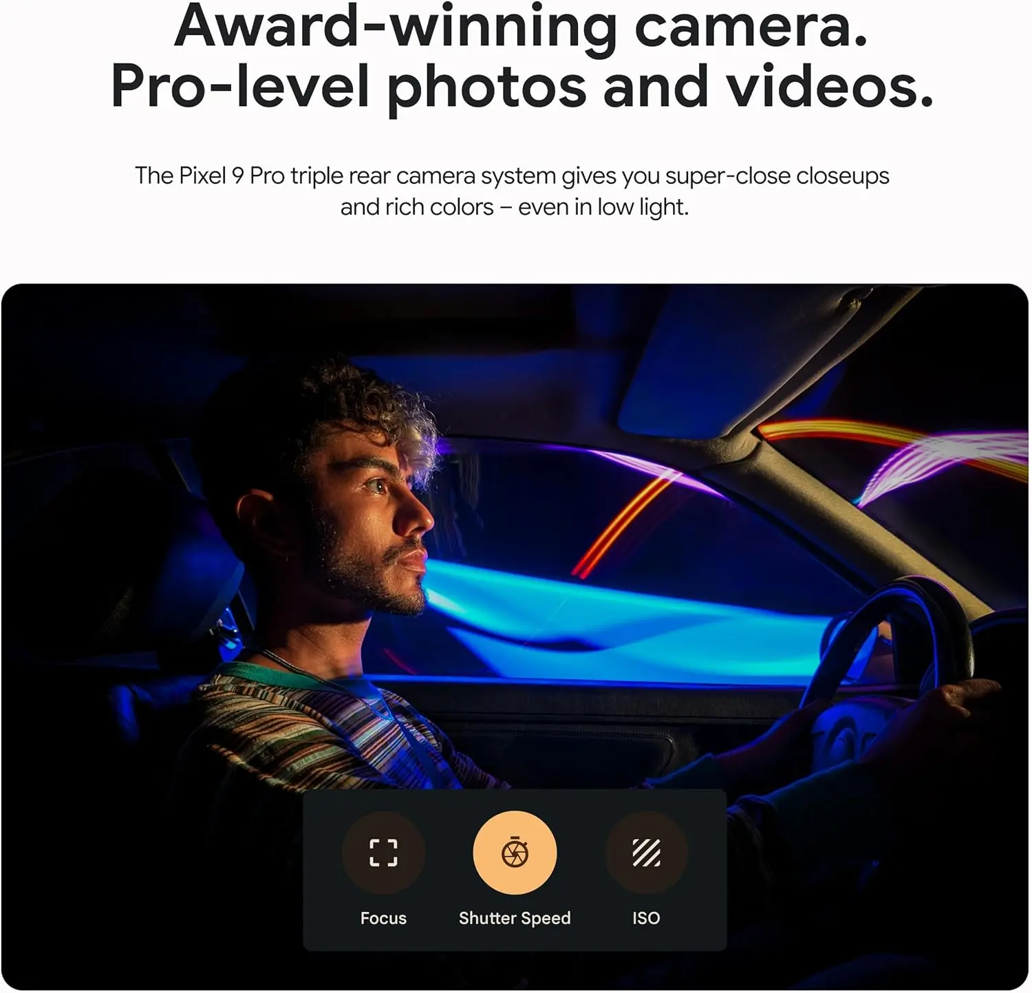 Google Pixel 9 Pro XL - Unlocked Android Smartphone with Gemini, Triple Rear Camera System, 24-Hour Battery, and 6.8" Super Actua Display - Hazel - 128 GB image 3