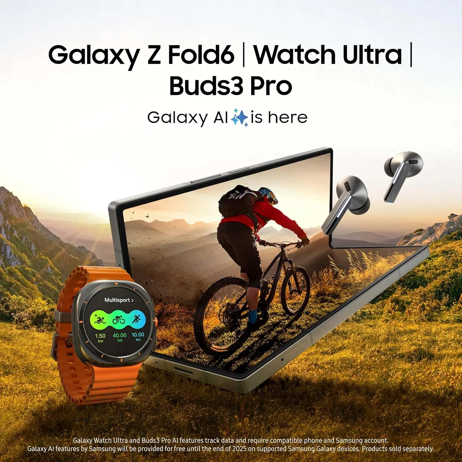 Samsung Galaxy Buds 3 Pro AI True Wireless Bluetooth Earbuds, Noise Cancelling, Sound Optimization, Redesigned Comfort Fit, Silver [US Version, Amazon Exclusive, 2Yr Warranty] image 9