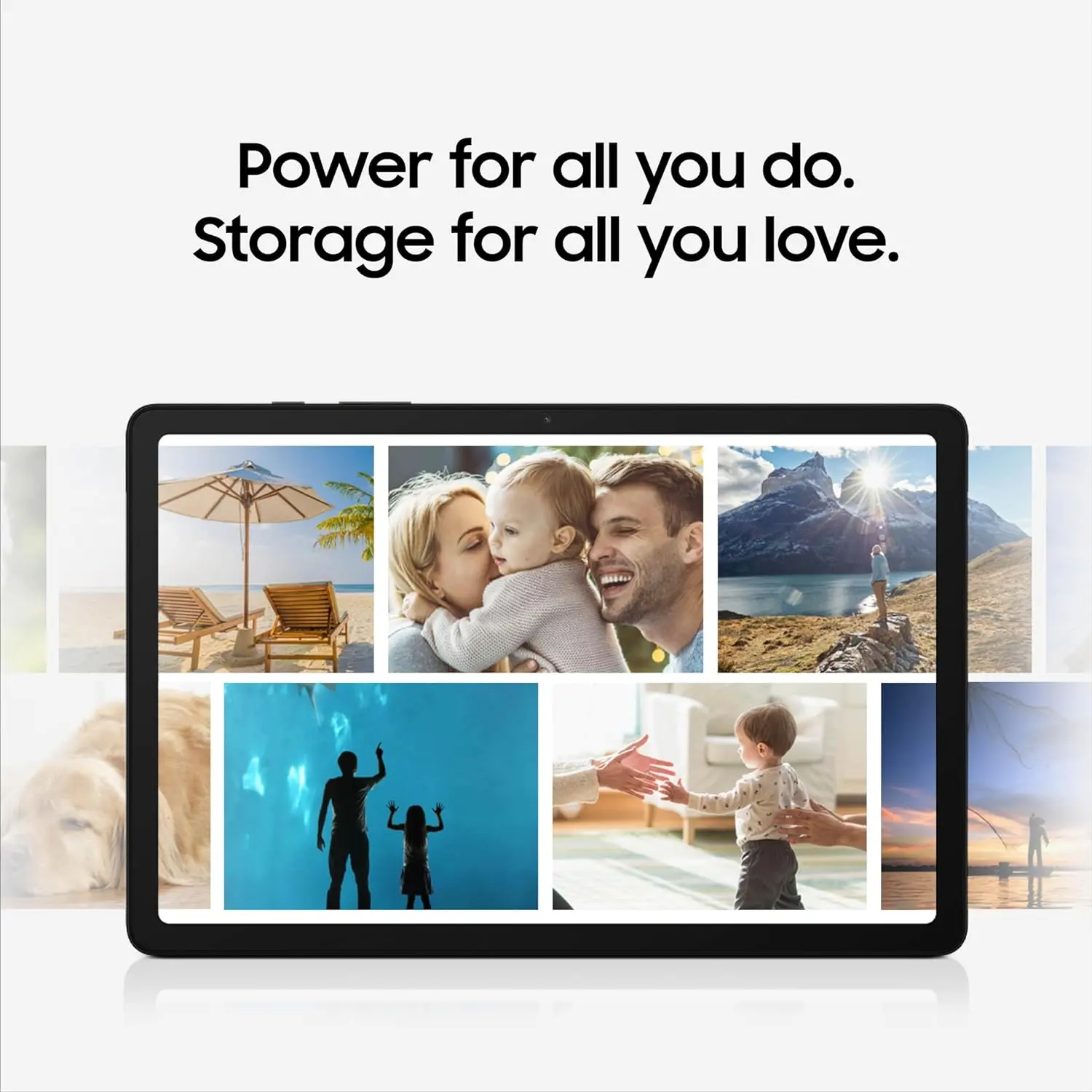 Samsung Galaxy Tab A9+ Plus 11” 64GB Android Tablet, Big Screen, Quad Speakers, Upgraded Chipset, Multi Window Display, Slim, Light, Durable, Kids Friendly Design, US Version, 2024, Silver image 6