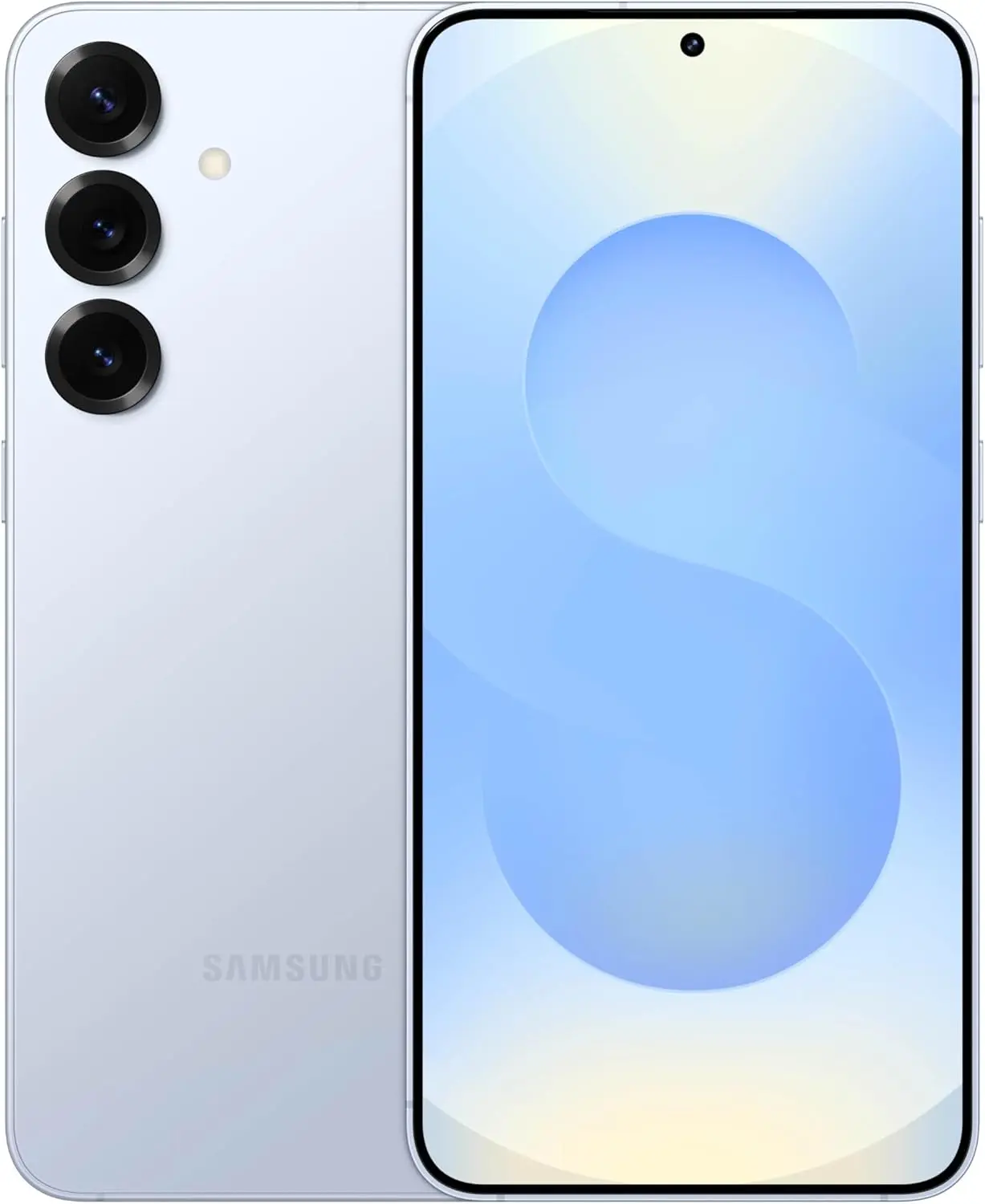 Samsung Galaxy S25+ Cell Phone, 256GB Smartphone, Unlocked Android, AI Night Mode Camera, Snapdragon 8 Elite Fast Processor, ProScaler Display, 4900mAh Battery, 2025, US 1 Yr Warranty, Icyblue image 1