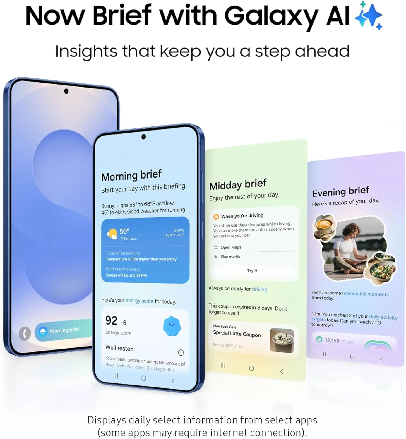 Samsung Galaxy S25+ Cell Phone, 256GB Smartphone, Unlocked Android, AI Night Mode Camera, Snapdragon 8 Elite Fast Processor, ProScaler Display, 4900mAh Battery, 2025, US 1 Yr Warranty, Icyblue image 3