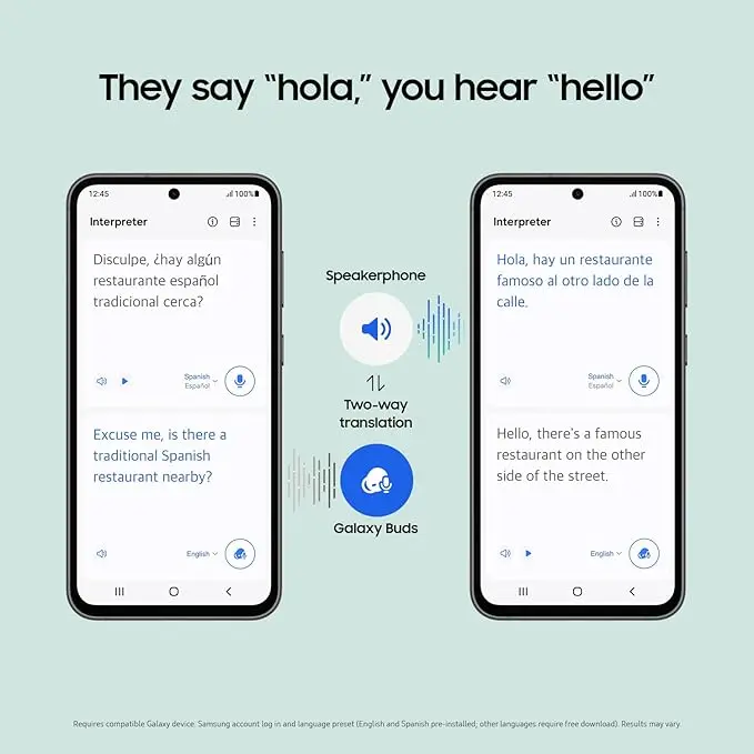 Samsung Galaxy Buds FE True Wireless Bluetooth Earbuds, In-Ear Secure Fit, Noise Cancelling, Auto Switch Audio, Touch Control, Built-in Voice Assistant, White [US Version, 1Yr Manufacturer Warranty] image 4