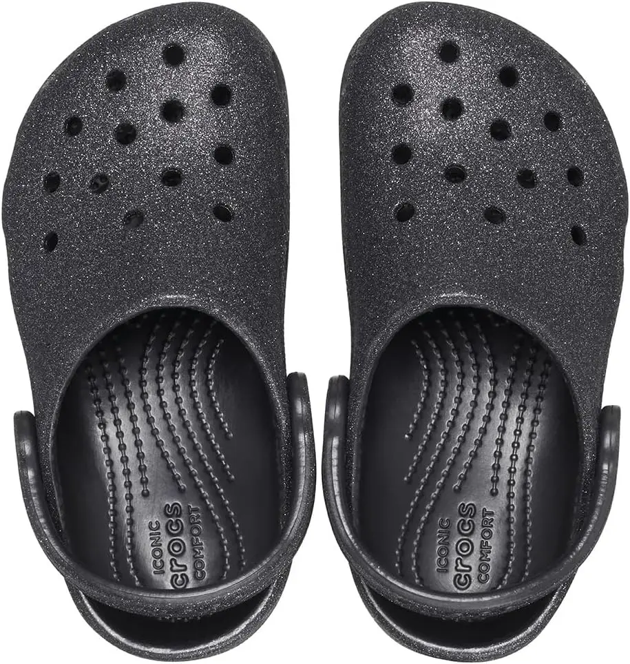 Crocs Kids' Classic Glitter Clog image 4