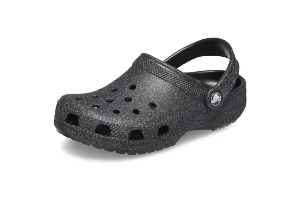Crocs Kids' Classic Glitter Clog image
