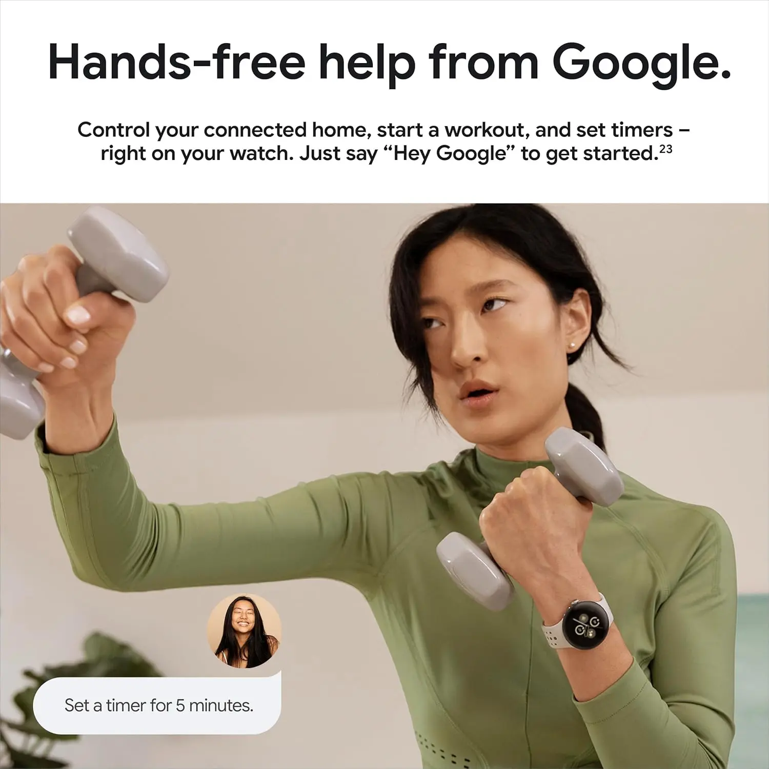 Google Pixel Watch 2 (Previous Model) with the Best of Fitbit - Heart Rate Tracking, Stress Management, Safety Features - Android Smartwatch - Polished Silver Aluminum Case - Bay Active Band - LTE image 14