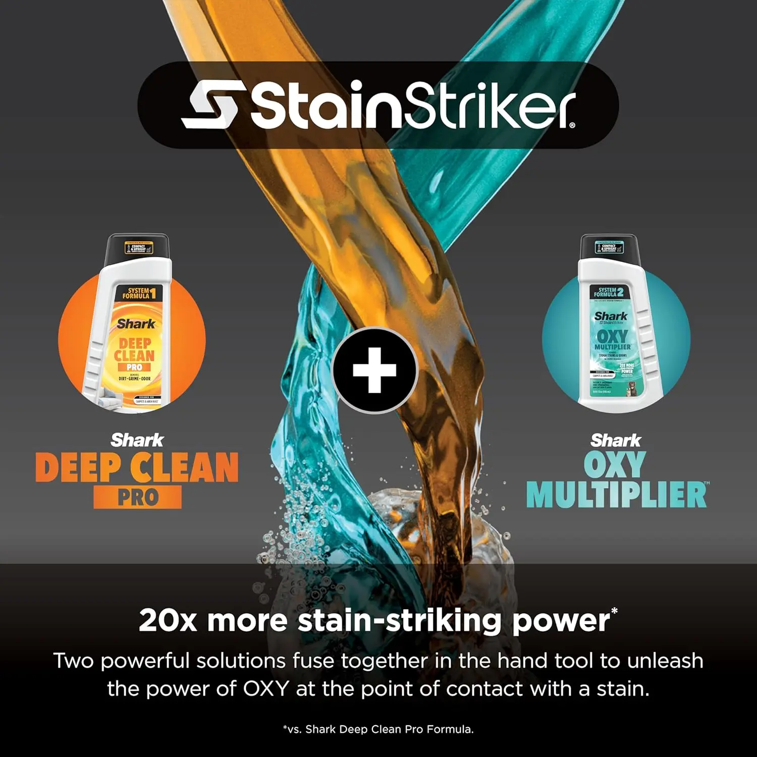Shark StainStriker Portable Carpet Upholstery & Area Rug Cleaner, Bonus XL Tool & Full-Size Cleaning Solution, Stain & Odor Remover, Perfect for Car Interiors, 4 Cleaning Tools, Nordic Blue, PX202BRN image 4