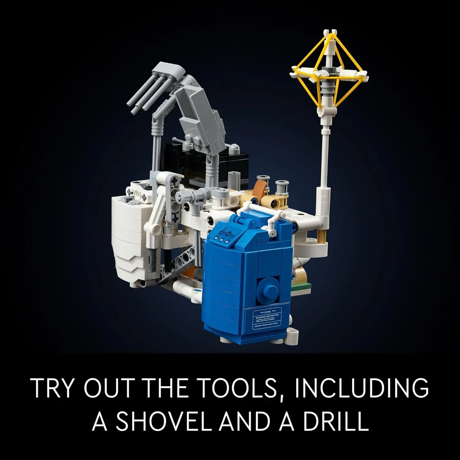 LEGO Technic NASA Apollo Lunar Roving Vehicle LRV Building Set - Collectible Set for Adults, Ages 18+ - Model Kit of Space Rover W/Authentic Details - Gift for Men & Women - 42182 image 5