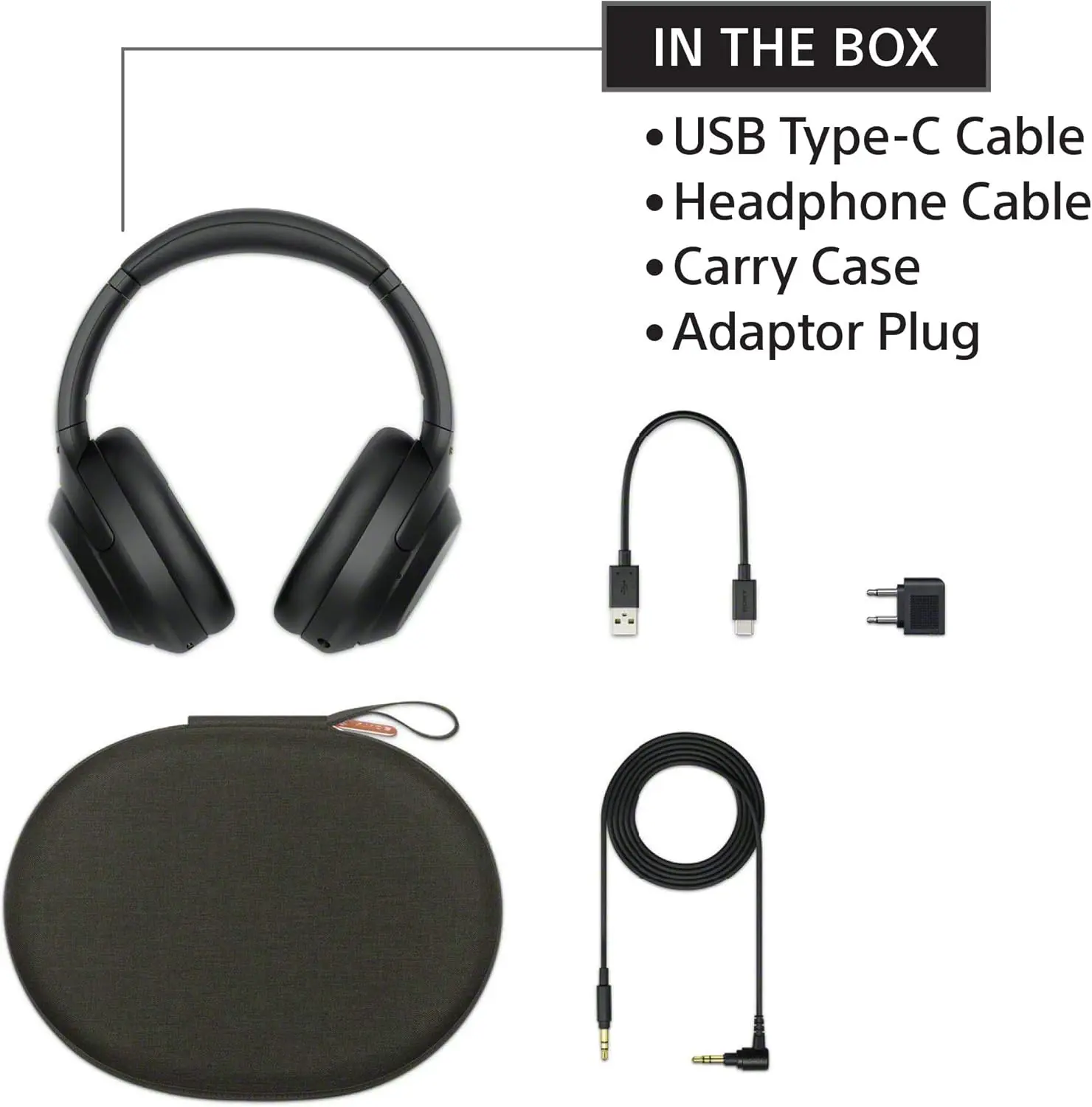 Sony WH-1000XM4 Wireless Premium Noise Canceling Overhead Headphones with Mic for Phone-Call and Alexa Voice Control, Midnight Blue WH1000XM4 image 8