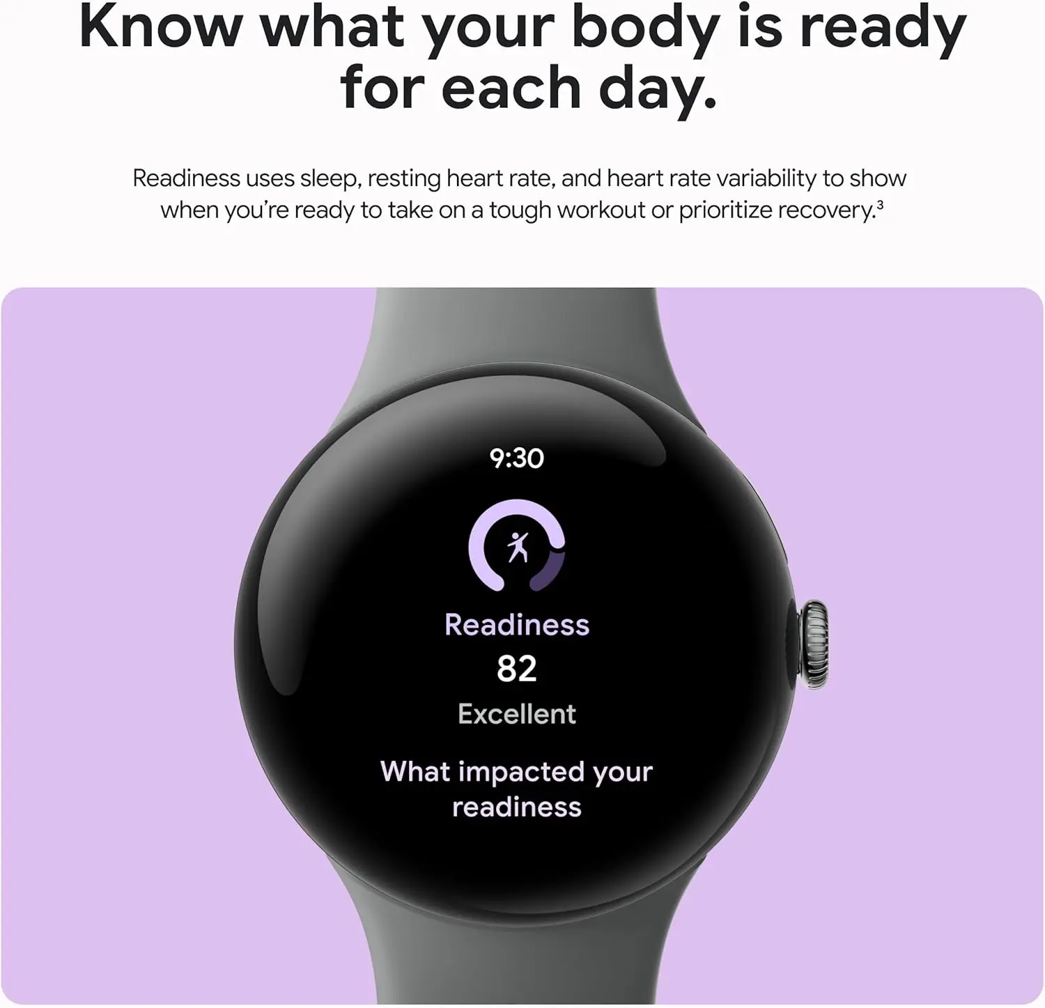 Google Pixel Watch 3 (45mm) Latest Model - Android Smartwatch, Heart Rate Tracking, Fitbit Advanced Running, Fitness Insights, 24-Hour Battery - Matte Black Aluminum Case - Obsidian Band - Wi-Fi image 5