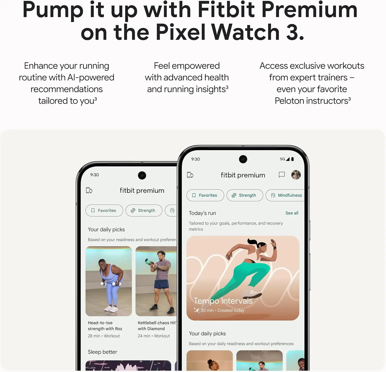 Google Pixel Watch 3 (45mm) Latest Model - Android Smartwatch, Heart Rate Tracking, Fitbit Advanced Running, Fitness Insights, 24-Hour Battery - Matte Black Aluminum Case - Obsidian Band - Wi-Fi image 8