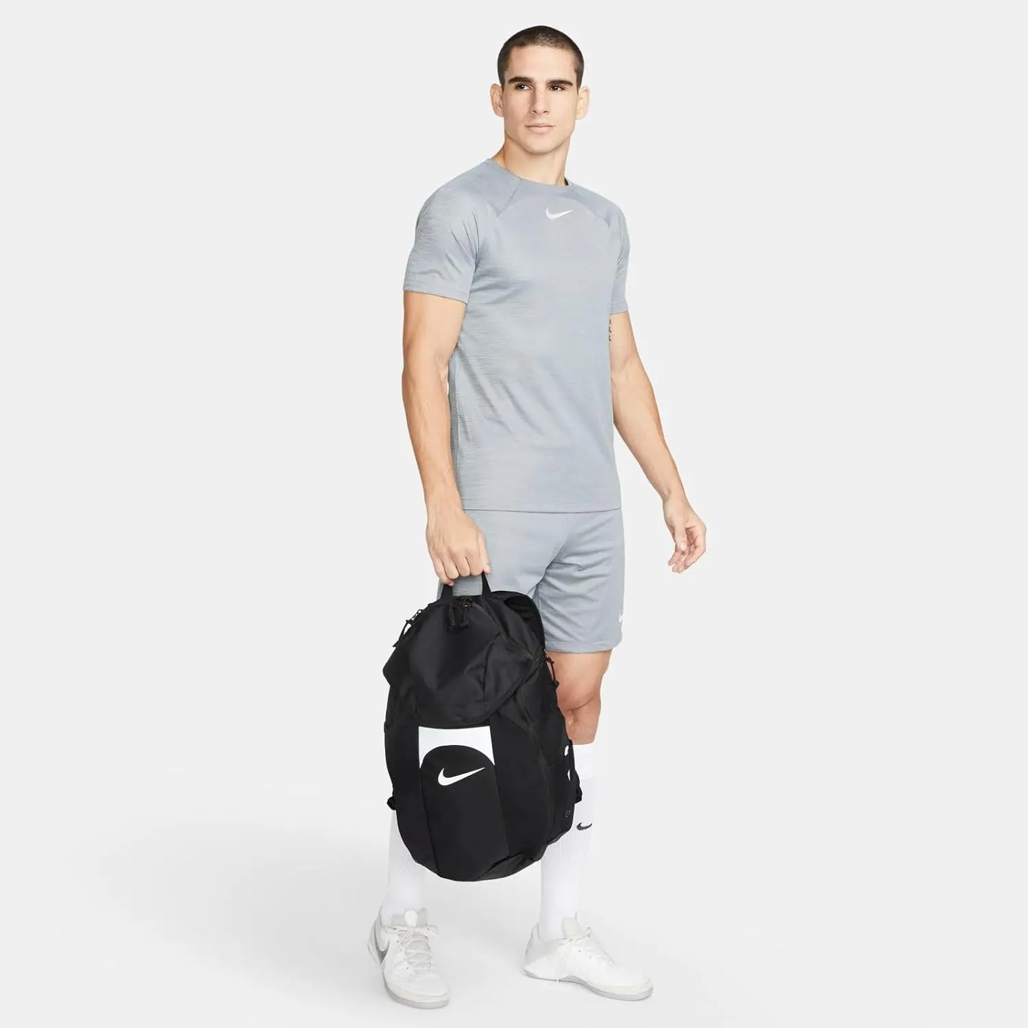 NIKE Backpack, Black, White, Talla única image 10