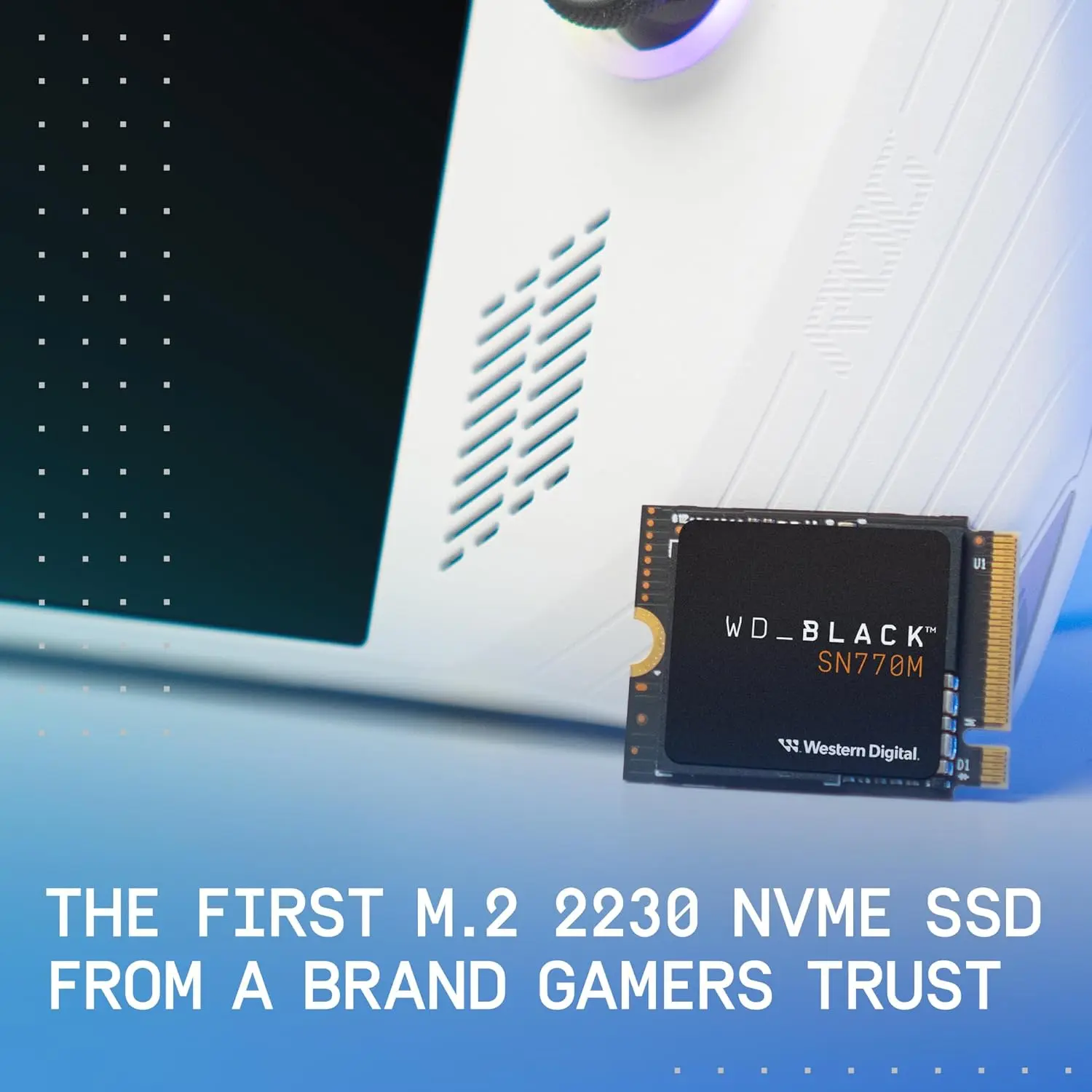 WD_BLACK 2TB SN770M M.2 2230 NVMe SSD for Handheld Gaming Devices, Speeds up to 5,150MB/s, TLC 3D NAND, Great for Steam Deck and Microsoft Surface - WDBDNH0020BBK-WRSN image 3