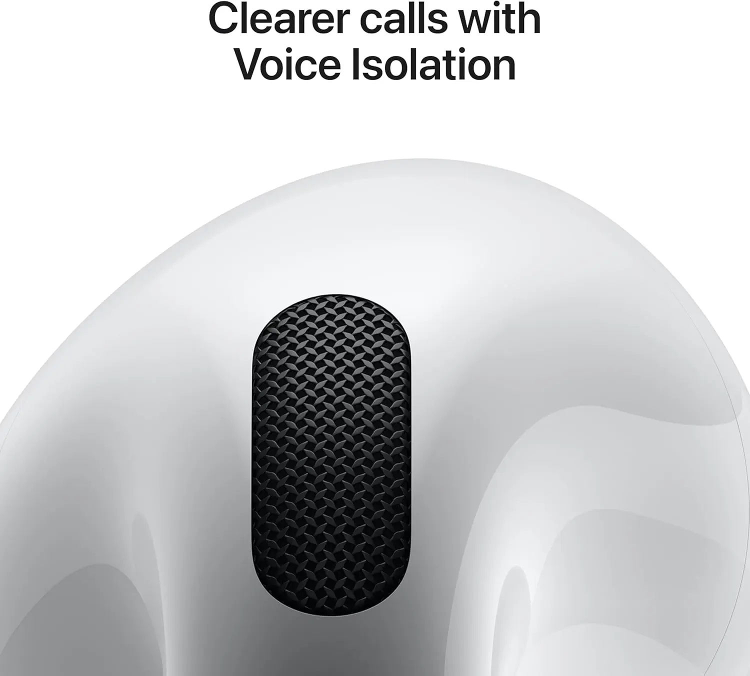 Apple AirPods 4 Wireless Earbuds, Bluetooth Headphones, Personalized Spatial Audio, Sweat and Water Resistant, USB-C Charging Case, H2 Chip, Up to 30 Hours of Battery Life, Effortless Setup for iPhone image 5