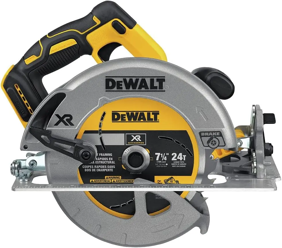 DEWALT 20V MAX Circular Saw Cordless with Brake, 7-1/4 Inch, Tool Only (DCS570B) image 1