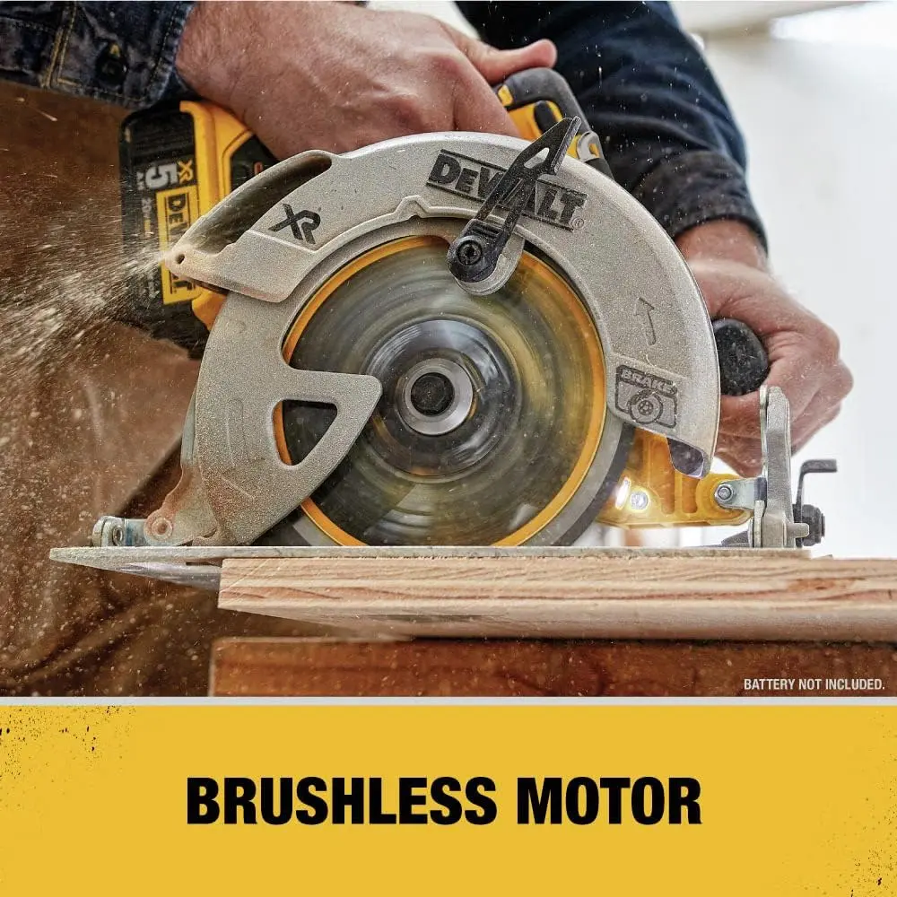 DEWALT 20V MAX Circular Saw Cordless with Brake, 7-1/4 Inch, Tool Only (DCS570B) image 6