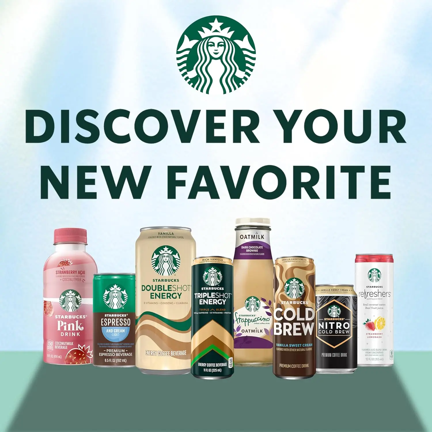 Starbucks Iced Energy Drink, Blueberry Lemonade, Zero Sugar Energy Drink, Plant Based Caffeine, Hydration, Mental Clarity, 12 Fl Oz Cans (Pack of 12) image 5