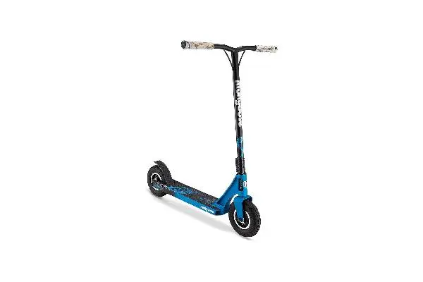 Mongoose Tread Kids and Adult Freestyle Dirt Scooter, 200mm Big Air Filled Tires, Great for Dirt and Gravel, Ages 8 Years and Up, Max Rider Weight 220 Pounds image