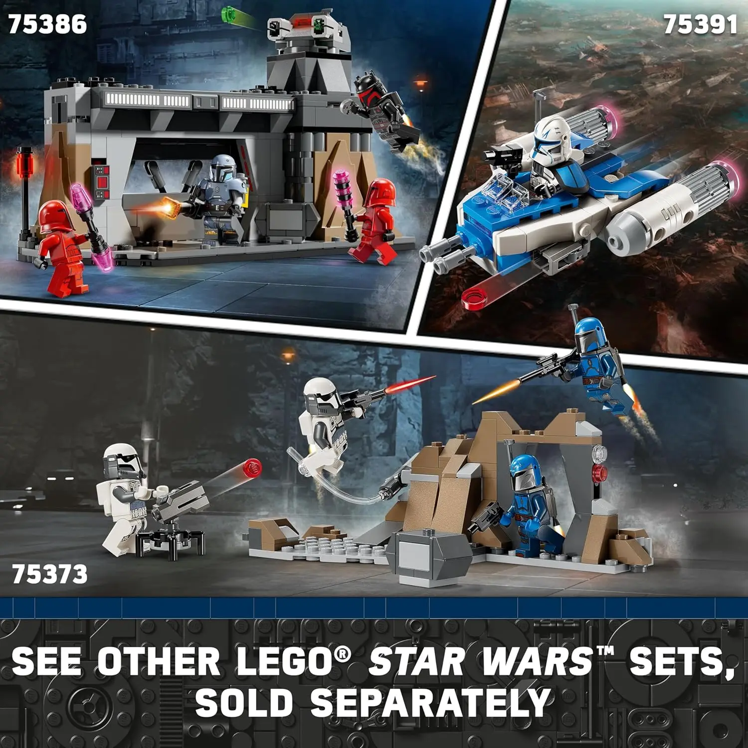 LEGO Star Wars Luke Skywalker X-Wing Mech, Buildable Star Wars Action Figure with Luke Skywalker Toy, Collectible Building Set for Kids, Creative Star Wars Gift for Boys and Girls Ages 6 and Up, 75390 image 6
