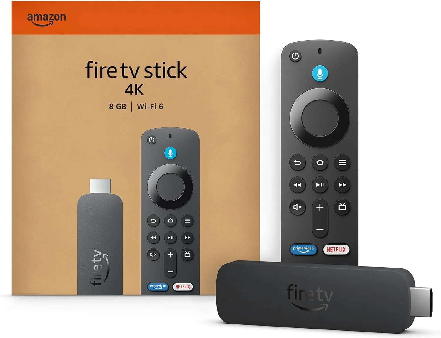 Amazon Fire TV Stick 4K (newest model) with AI-powered Fire TV Search, Wi-Fi 6, stream over 1.5 million movies and shows, free & live TV image 2
