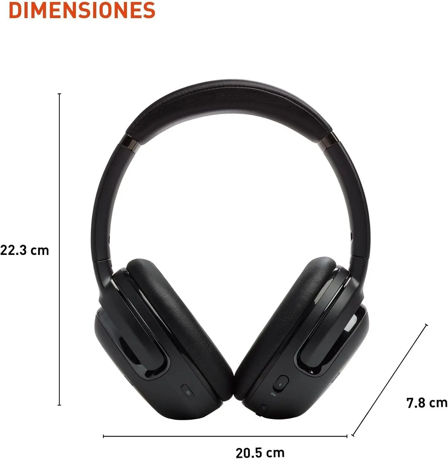 JBL Tour One M2 - Wireless Over-Ear Noise Cancelling Headphones (Black), Medium image 3