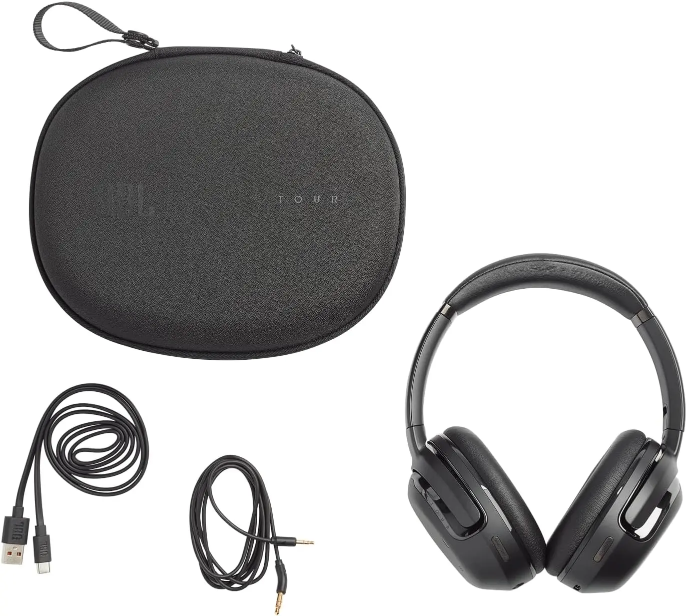 JBL Tour One M2 - Wireless Over-Ear Noise Cancelling Headphones (Black), Medium image 11