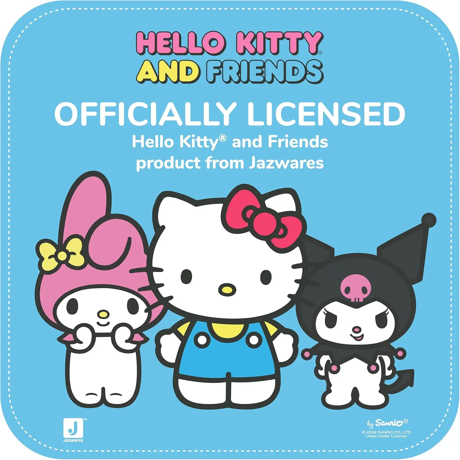 Jazwares Hello Kitty and Friends - 8” Gudetama Squishy Plush with a Bacon Blanket - Officially Licensed Sanrio Product Ages 6+ image 5