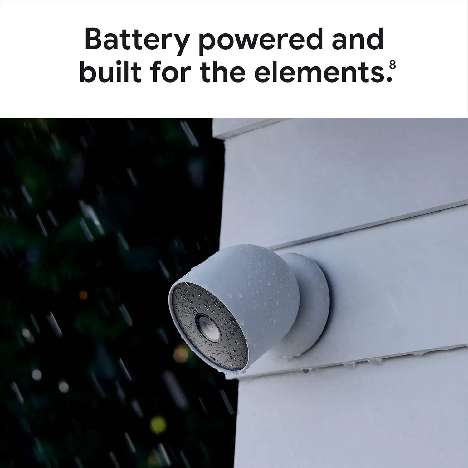 Google Nest Cam Outdoor or Indoor, Battery - 2nd Generation - 1 Pack image 3