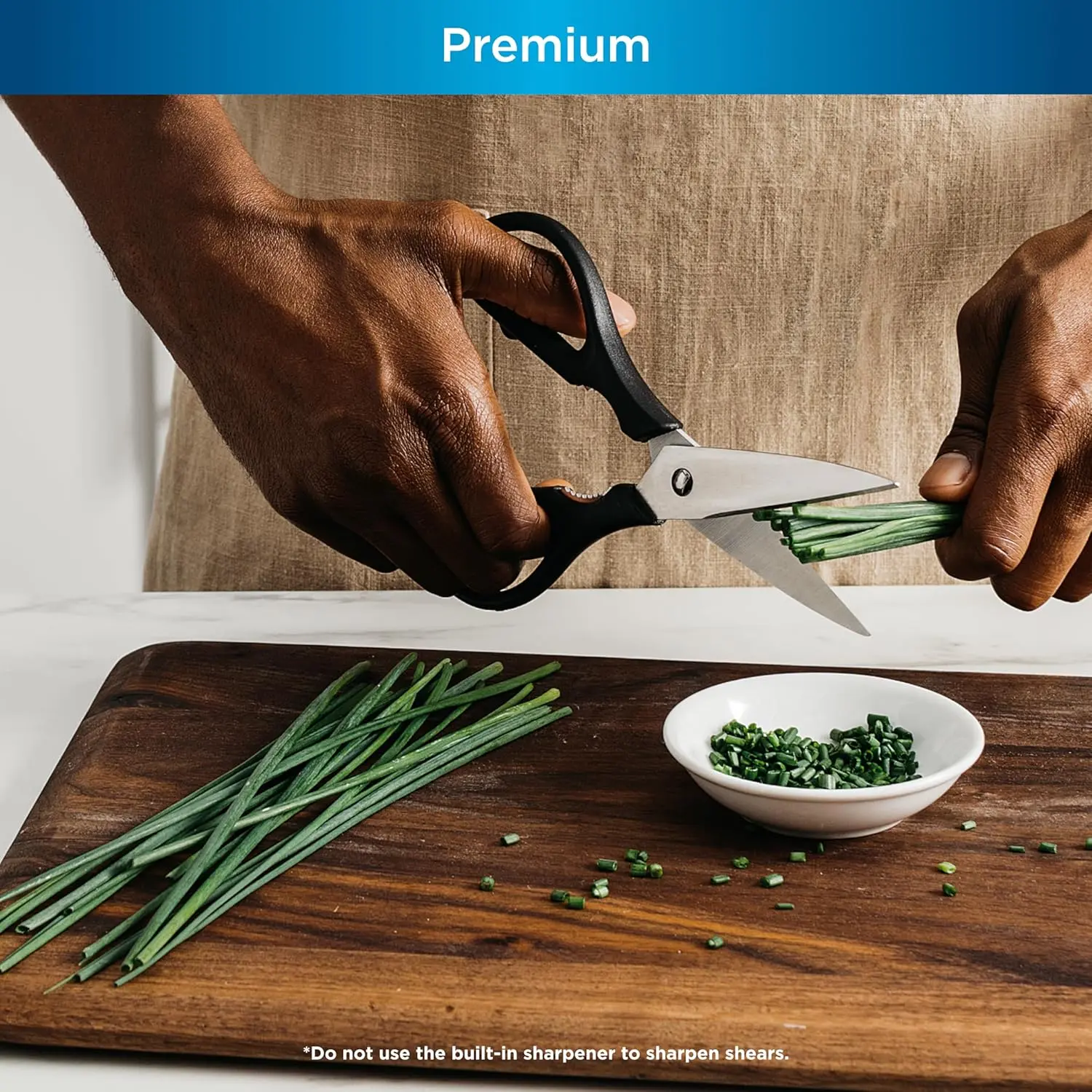 Ninja K32017 Foodi NeverDull Premium Knife System, 17 Piece Knife Block Set with Built-in Sharpener, German Stainless Steel Knives, Black image 8