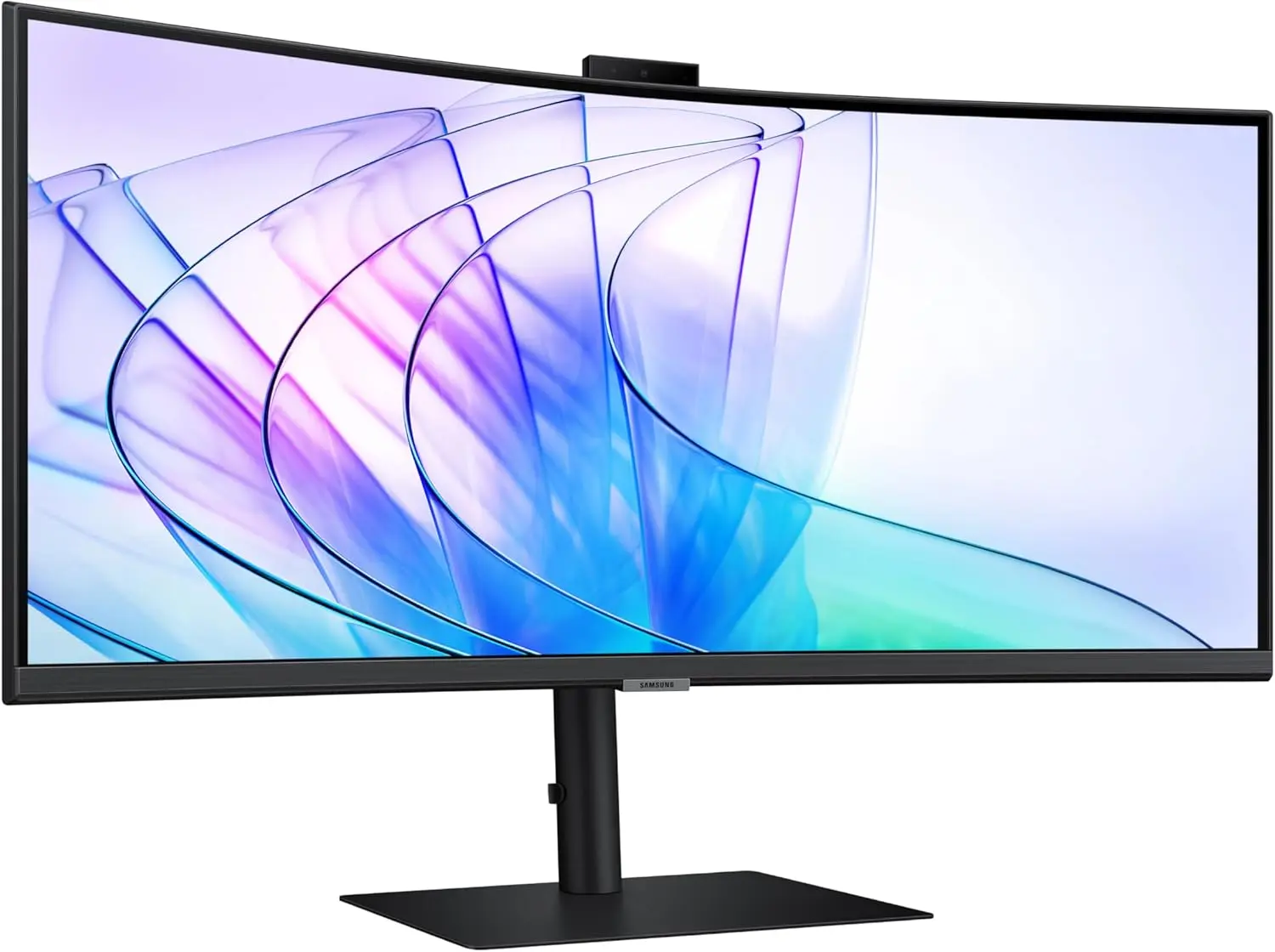 Samsung 34-Inch ViewFinity S65VC Series Ultra-WQHD Curved Computer Monitor, 100Hz, AMD FreeSync, HDR10, USB-C, Built-in Speaker, Camera, KVM Switch, Eye Care, Eco-Packaging, LS34C650VANXGO, Black image 17