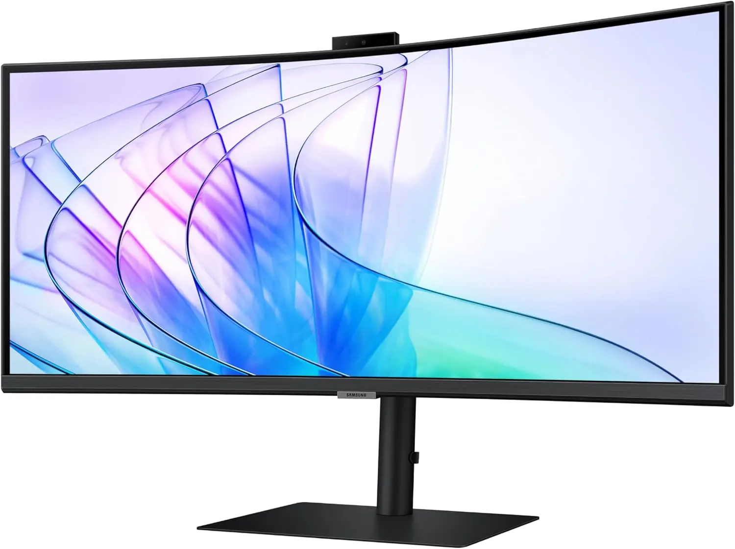 Samsung 34-Inch ViewFinity S65VC Series Ultra-WQHD Curved Computer Monitor, 100Hz, AMD FreeSync, HDR10, USB-C, Built-in Speaker, Camera, KVM Switch, Eye Care, Eco-Packaging, LS34C650VANXGO, Black image 18