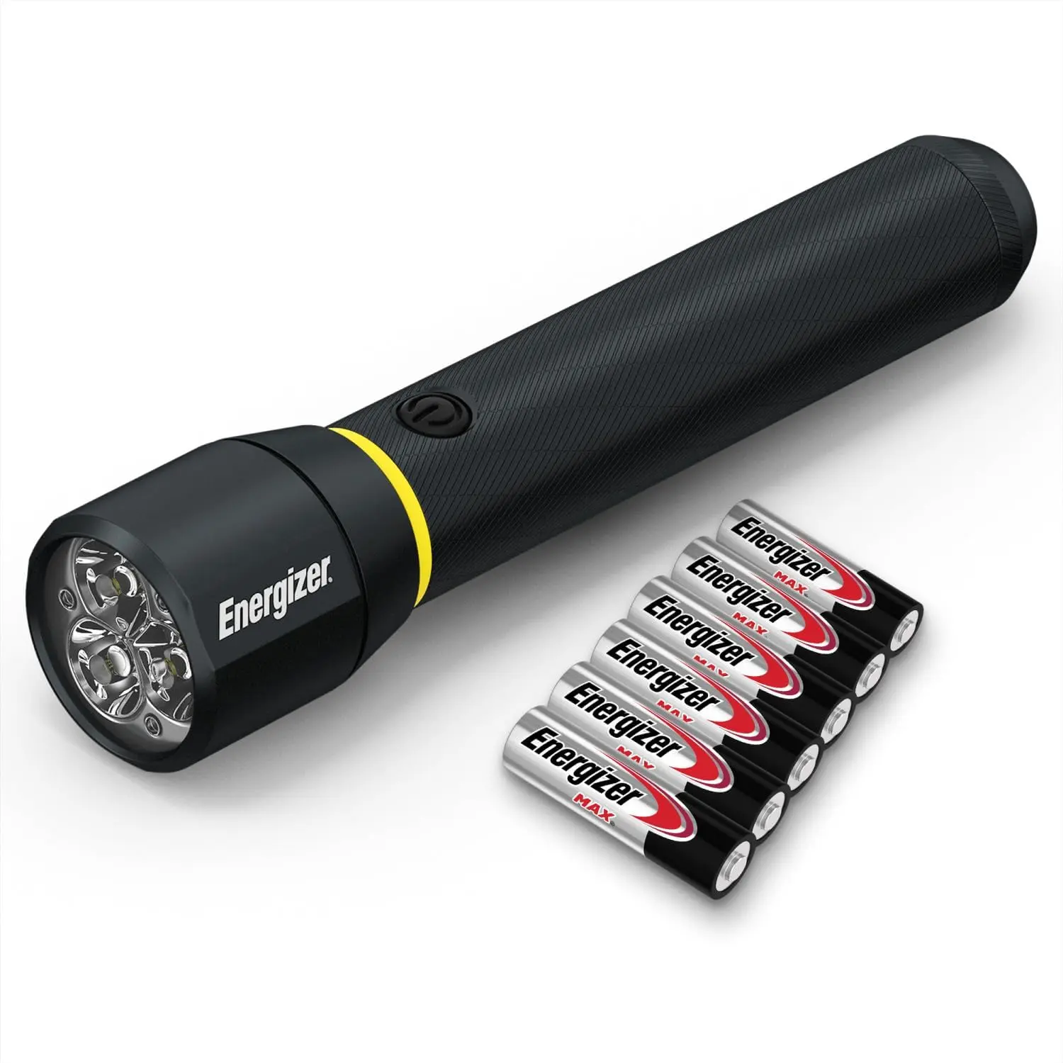 Energizer LED Flashlight Vision PRO, Ultra Bright 1000+ Lumens, IPX4 Water Resistant, Aircraft-Grade Aluminum LED Light, Rugged Metal Flash Light for Outdoors, Emergency Power Outage, Black image 1