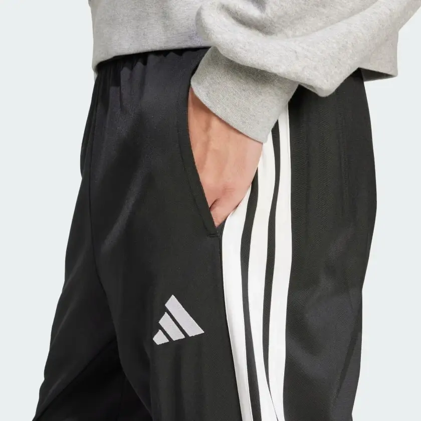 adidas men 3-Stripes Tricot Regular Tapered Track Pants image 4