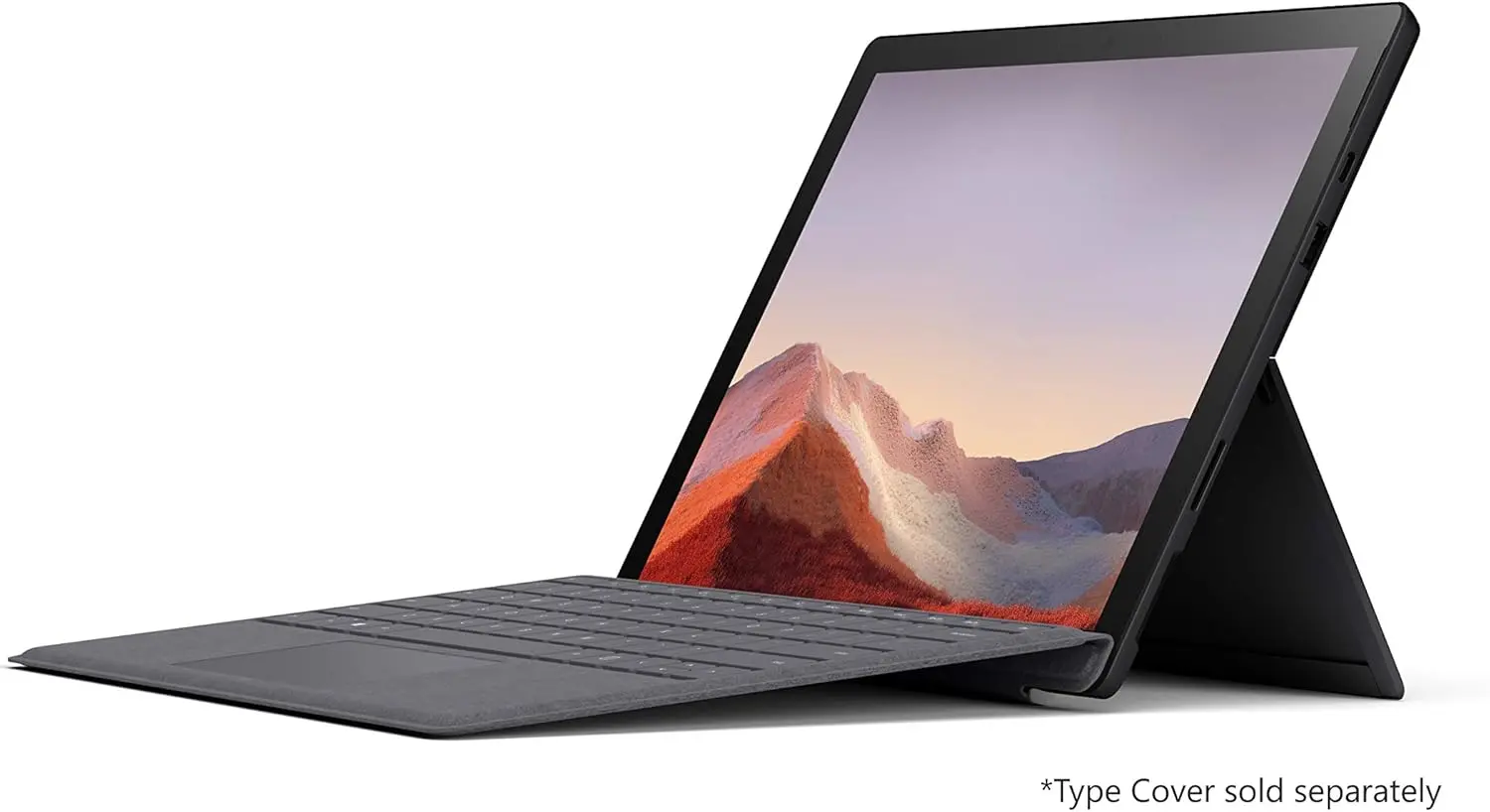 Microsoft Surface Pro 7 – 12.3" Touch-Screen - 10th Gen Intel Core i5 - 8GB Memory - 256GB SSD – Matte Black image 3