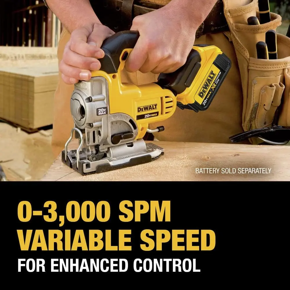 DEWALT 20V MAX Jig Saw, Tool Only (DCS331B) image 4