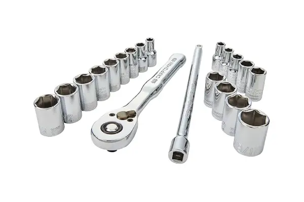 CRAFTSMAN Mechanics Tool Set, 1/4 Inch Drive, 20 Piece (CMMT12108) image